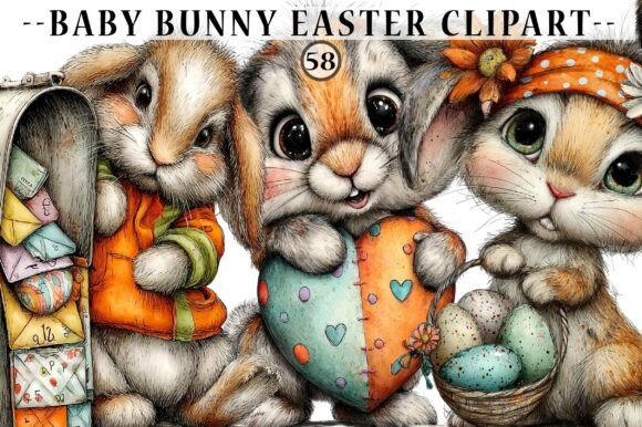 Download Baby Bunny Easter Clipart - Baby bunny Collection